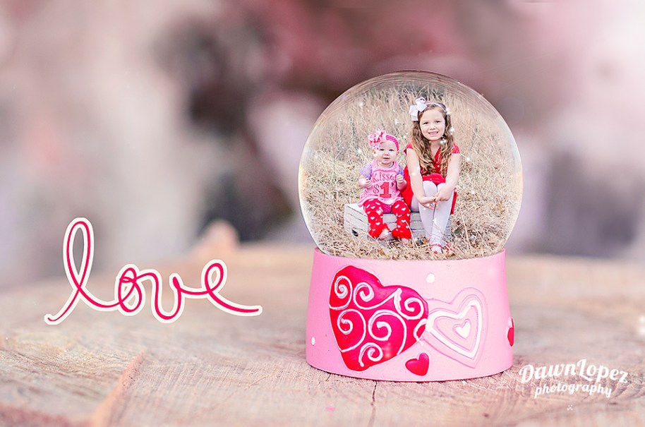 Love Bug Snow Globe love -smw